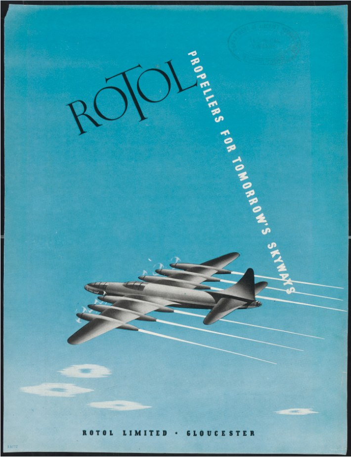 Vintage WWII Original Poster ROTOL